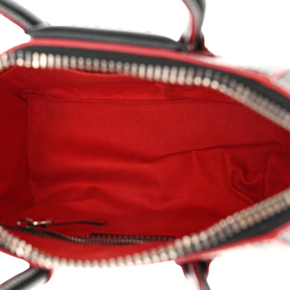 Givenchy Calfskin Bi-Color Topstitch Mini Antigona Black Red 5 of 12