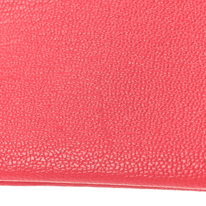 Hermes Chevre Mysore Calvi Card Case Rose Lipstick 8 of 8