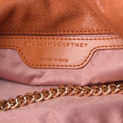 Stella McCartney Shaggy Deer Mini Falabella Fold Over Tote Brandy 6 of 9