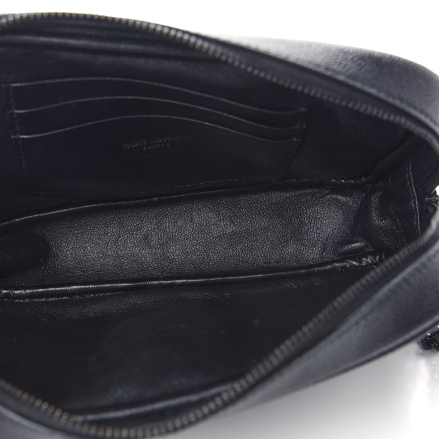 Grain De Poudre Matelasse Monogram Mini Lou Camera Bag Black