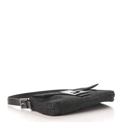 Fendi Zucchino Baguette Black 4 of 9