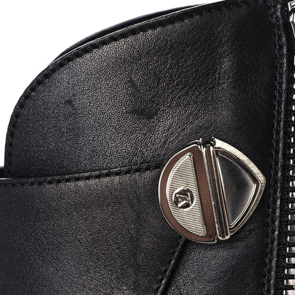Louis Vuitton Calfskin Monogram Janet Ankle Boots 39 Black 9 of 11