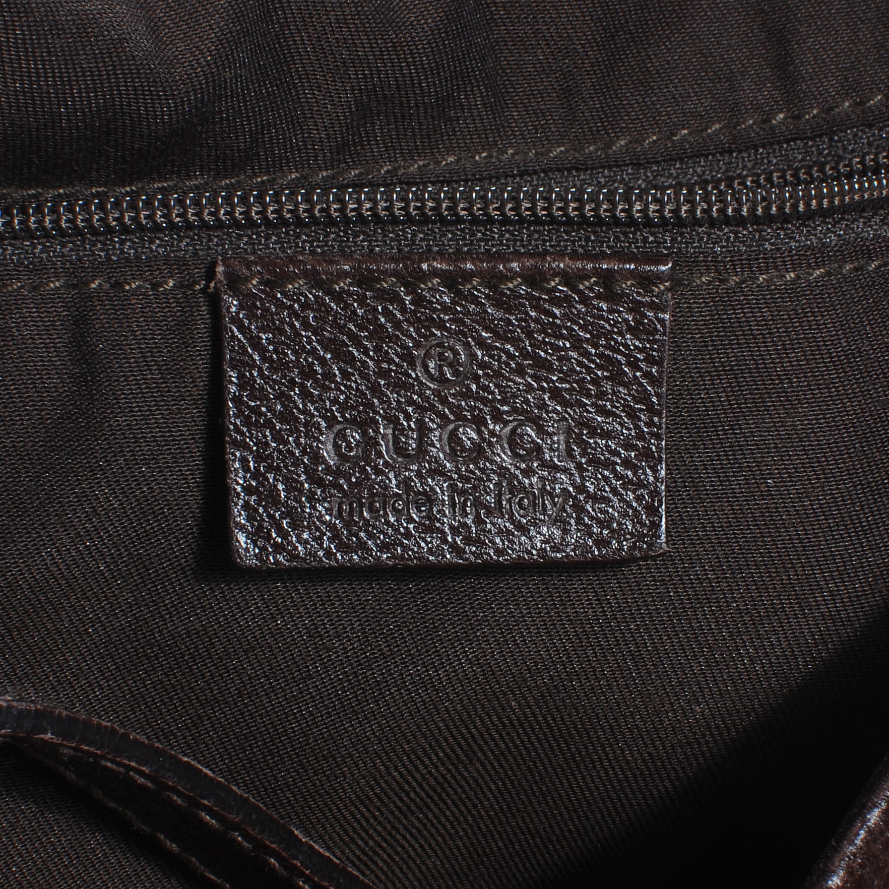 Gucci Monogram Medium Abbey Shoulder Bag Dark Brown 6 of 8