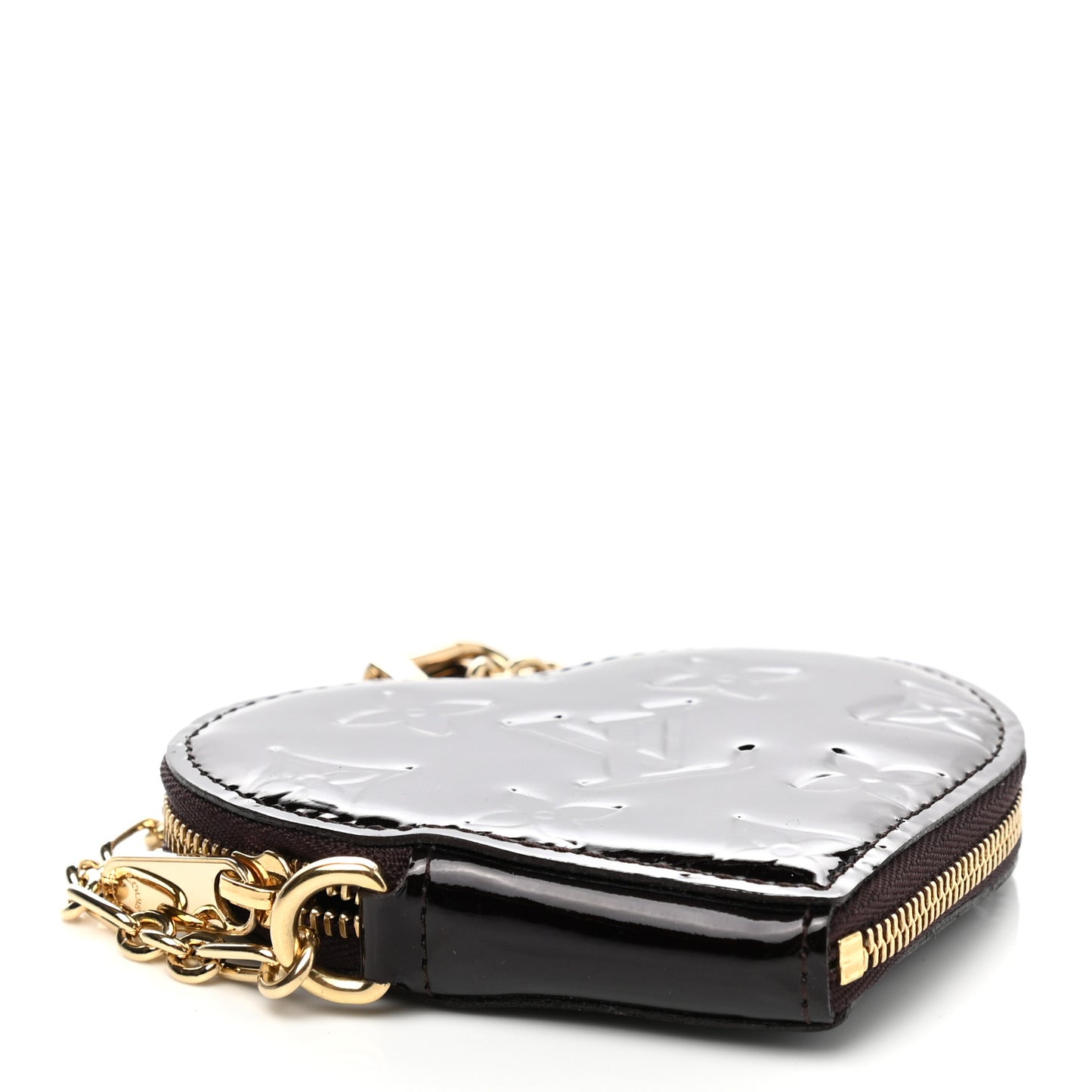 Vernis Coeur Heart Coin Purse Amarante