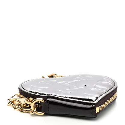 Louis Vuitton Vernis Coeur Heart Coin Purse Amarante 4 of 6