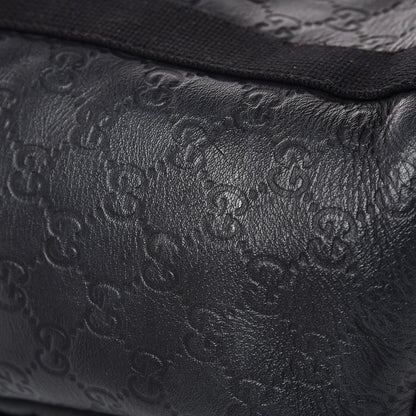 Gucci Guccissima Single Buckle Backpack Black 11 of 21
