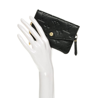Louis Vuitton Empreinte Key Pouch Black 2 of 7