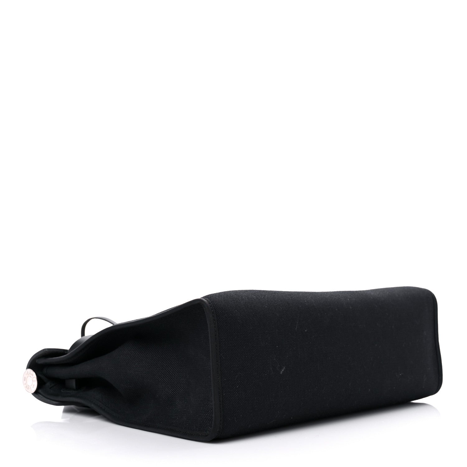 Hermes Military Toile Vache Hunter Herbag Zip PM 31 Black 5 of 16
