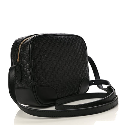 Gucci Microguccissima Mini Bree Messenger Bag Black 3 of 11