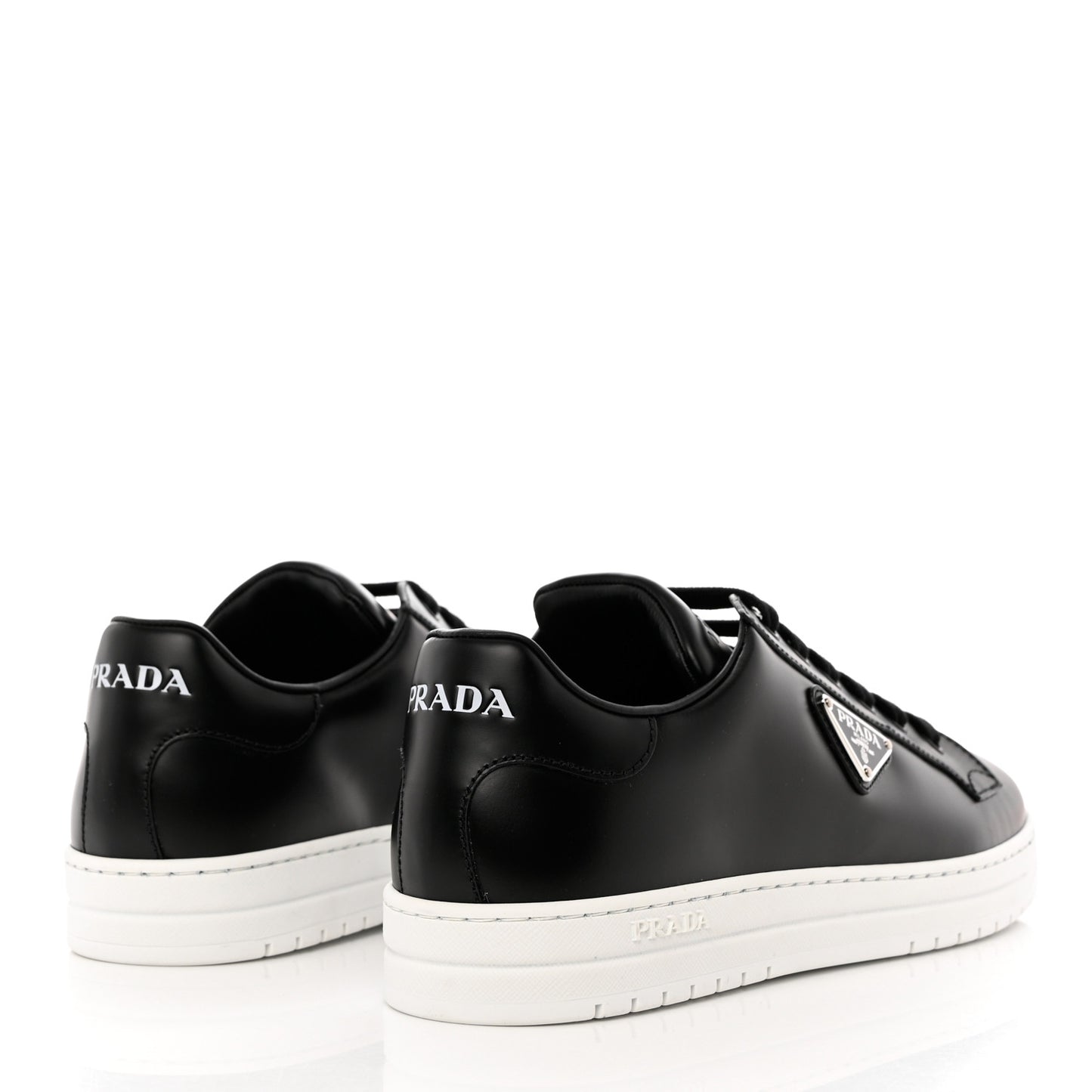 Spazzolato Rois Triangle Womens Downtown Low Top 30mm Sneakers 40 Black White