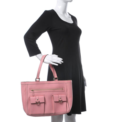 Gucci Calfkskin Abbey Tote Iris Rose 2 of 9