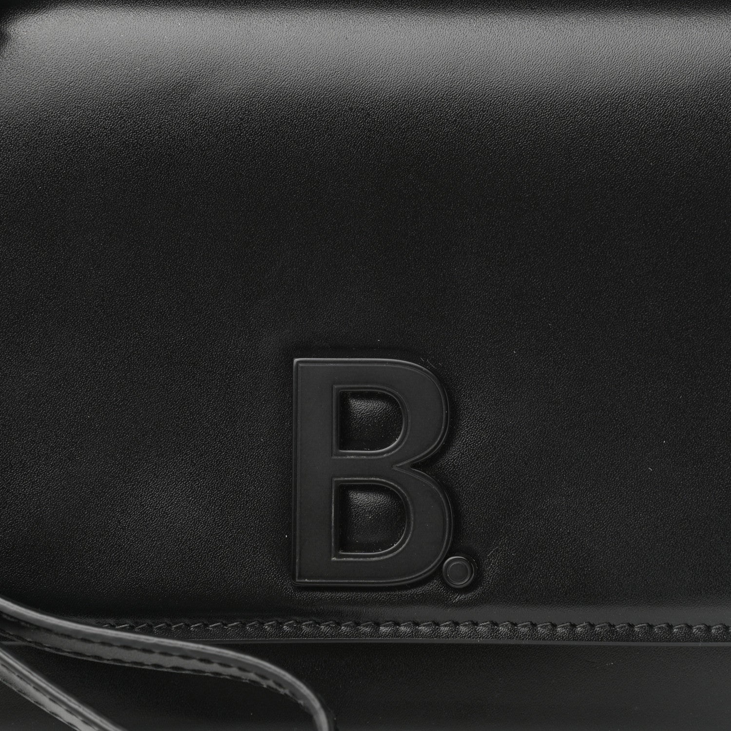 Balenciaga Shiny Box Calfskin Small B Bag Black 8 of 11