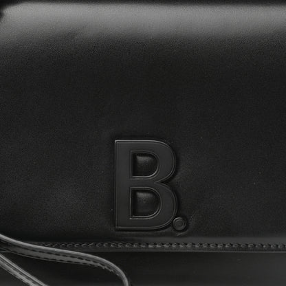 Balenciaga Shiny Box Calfskin Small B Bag Black 8 of 11