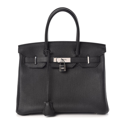 Hermes Togo Birkin 30 Black 1 of 34