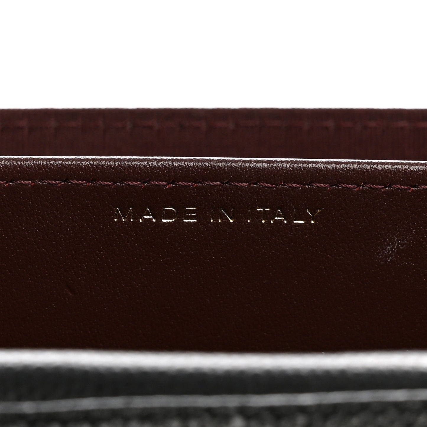 Caviar Quilted Flap Card Holder On Chain Black