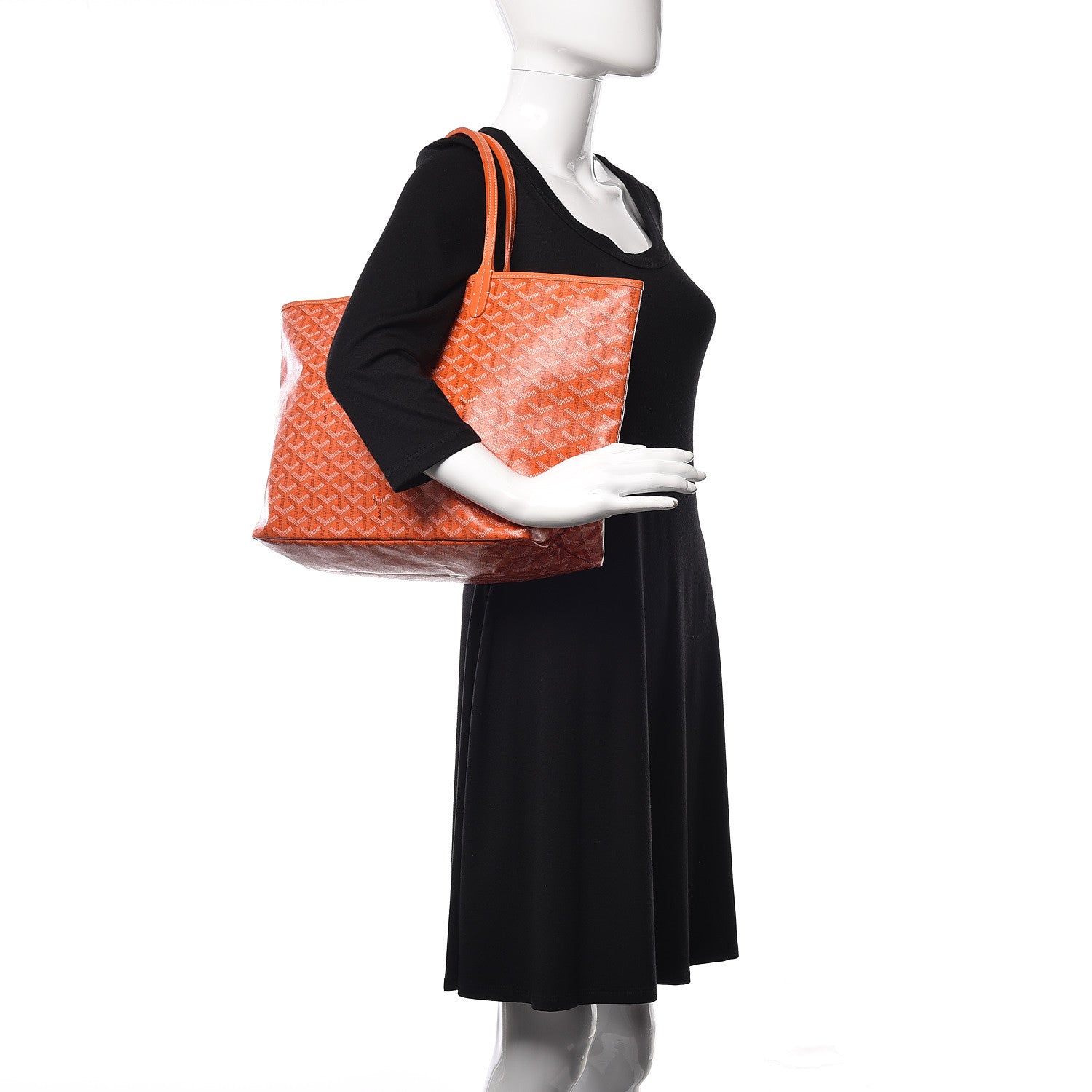 Goyard Goyardine Saint Louis PM Orange 2 of 11