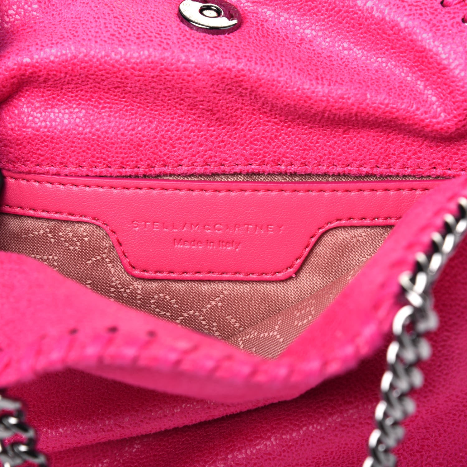 Stella McCartney Shaggy Deer Tiny Falabella Tote Hot Pink 11 of 14