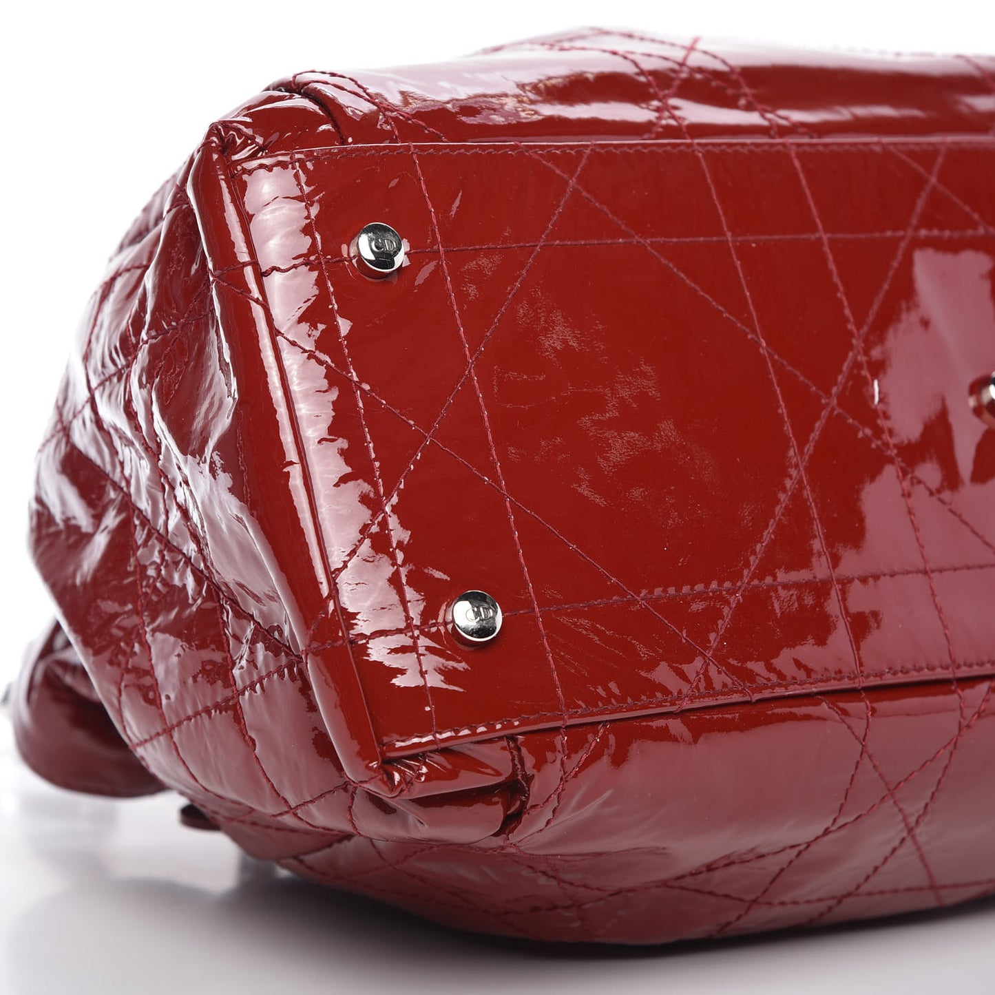 Patent Cannage Medium Le Trente Tote Red