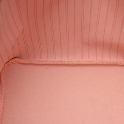 Louis Vuitton Damier Azur Neo Neverfull MM Rose Ballerine 9 of 17