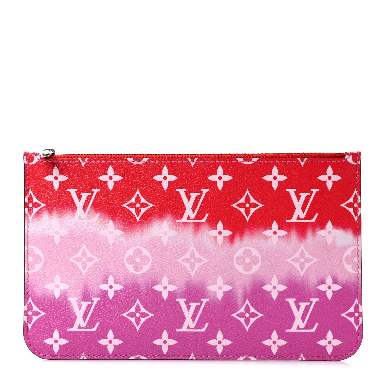Louis Vuitton Monogram Escale Neverfull MM GM Pochette Rouge 1 of 6