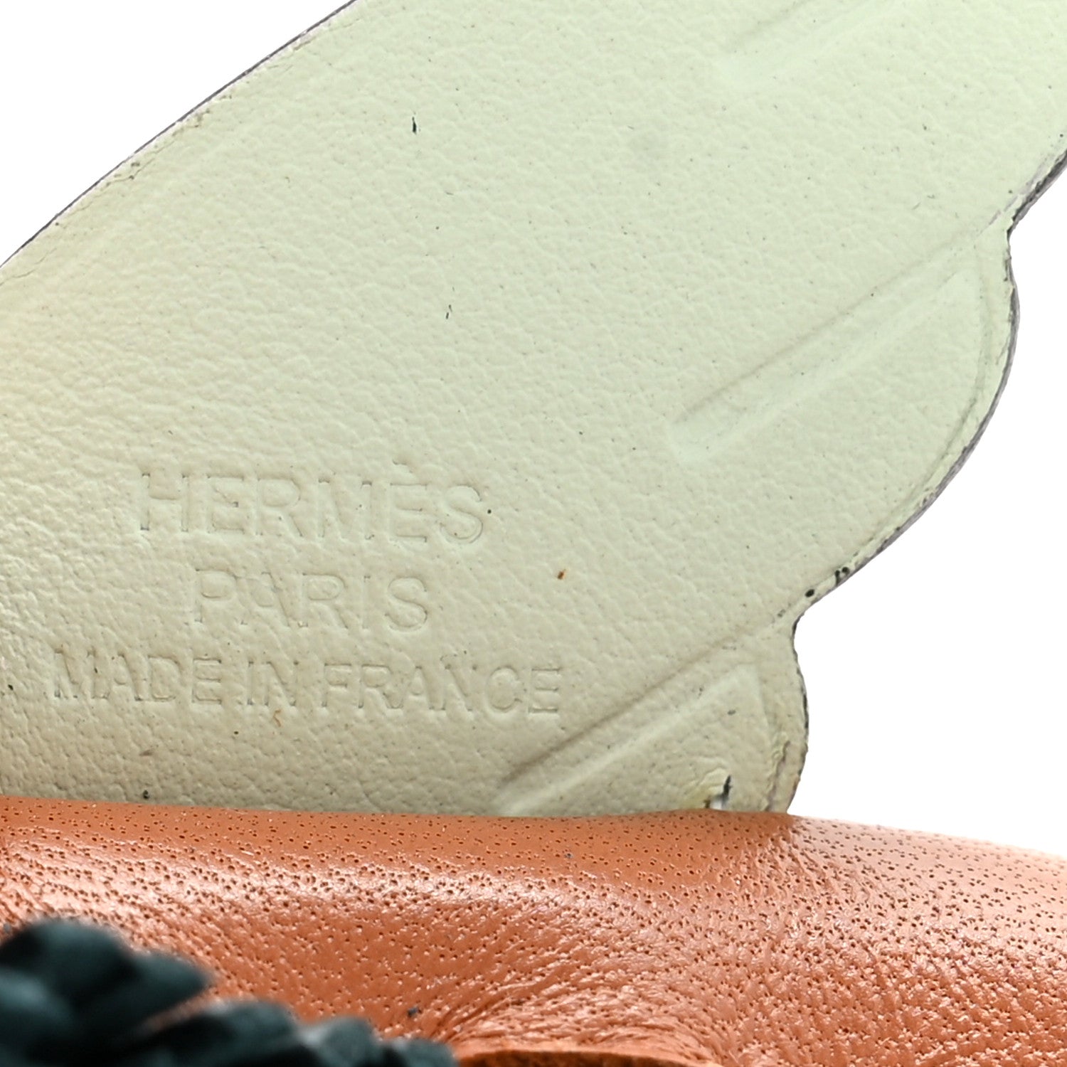 Hermes Milo Lambskin Grigri Rodeo Pegase Horse Bag Charm PM Gold Vert Cypress Vert Fizz 3 of 5