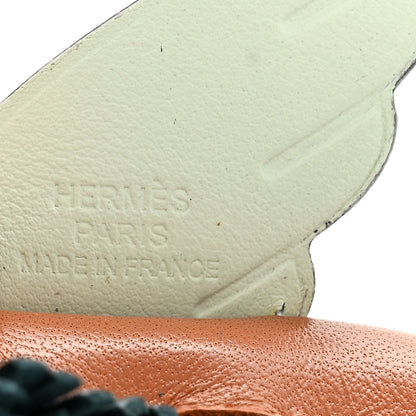 Hermes Milo Lambskin Grigri Rodeo Pegase Horse Bag Charm PM Gold Vert Cypress Vert Fizz 3 of 5