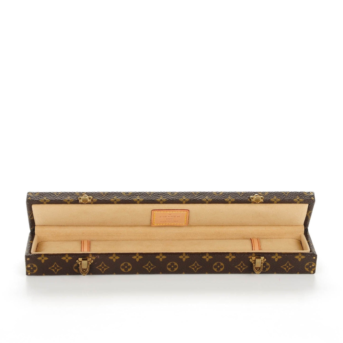 Monogram Bracelet Watch Jewelry Holder Coffret