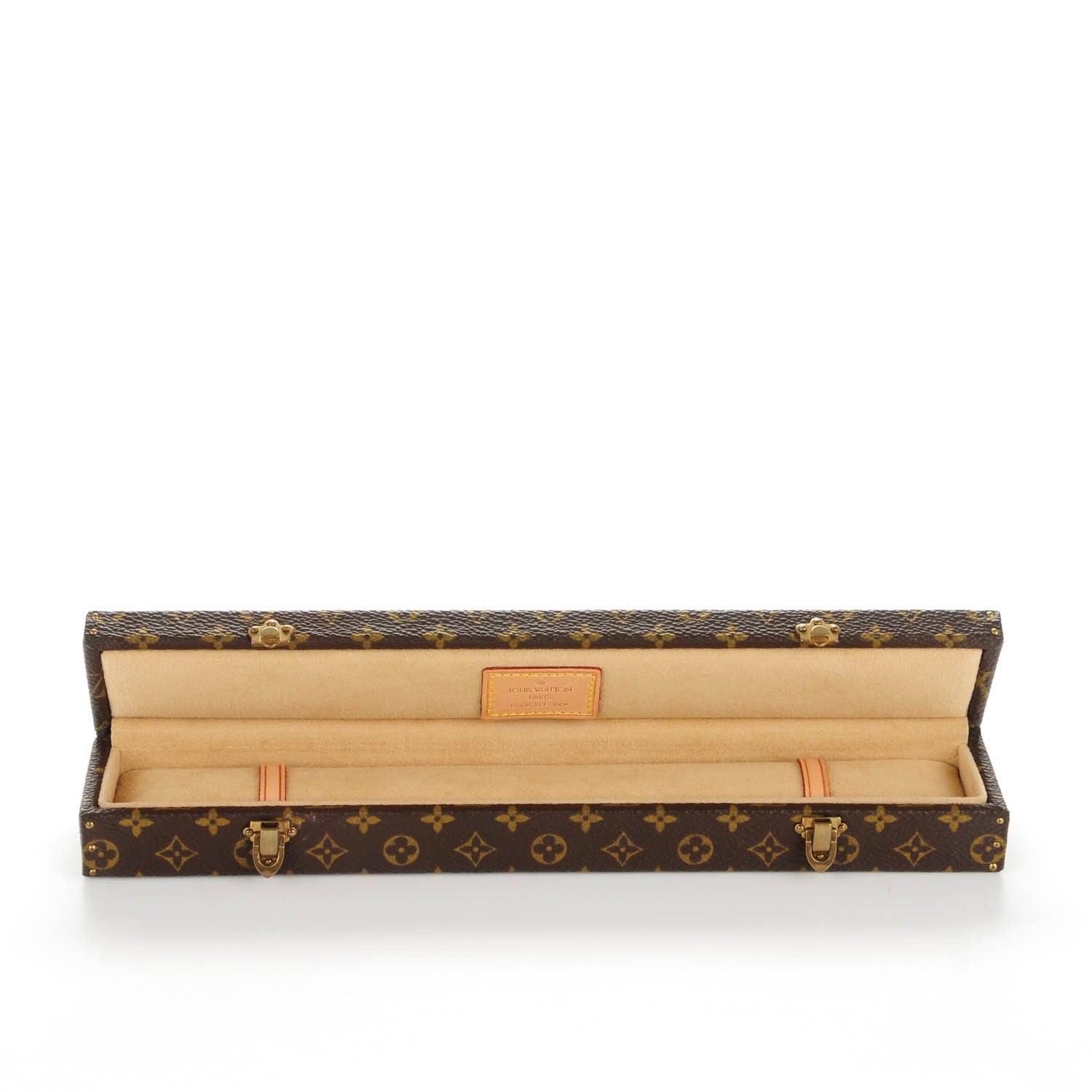 Louis Vuitton Monogram Bracelet Watch Jewelry Holder Coffret 5 of 6