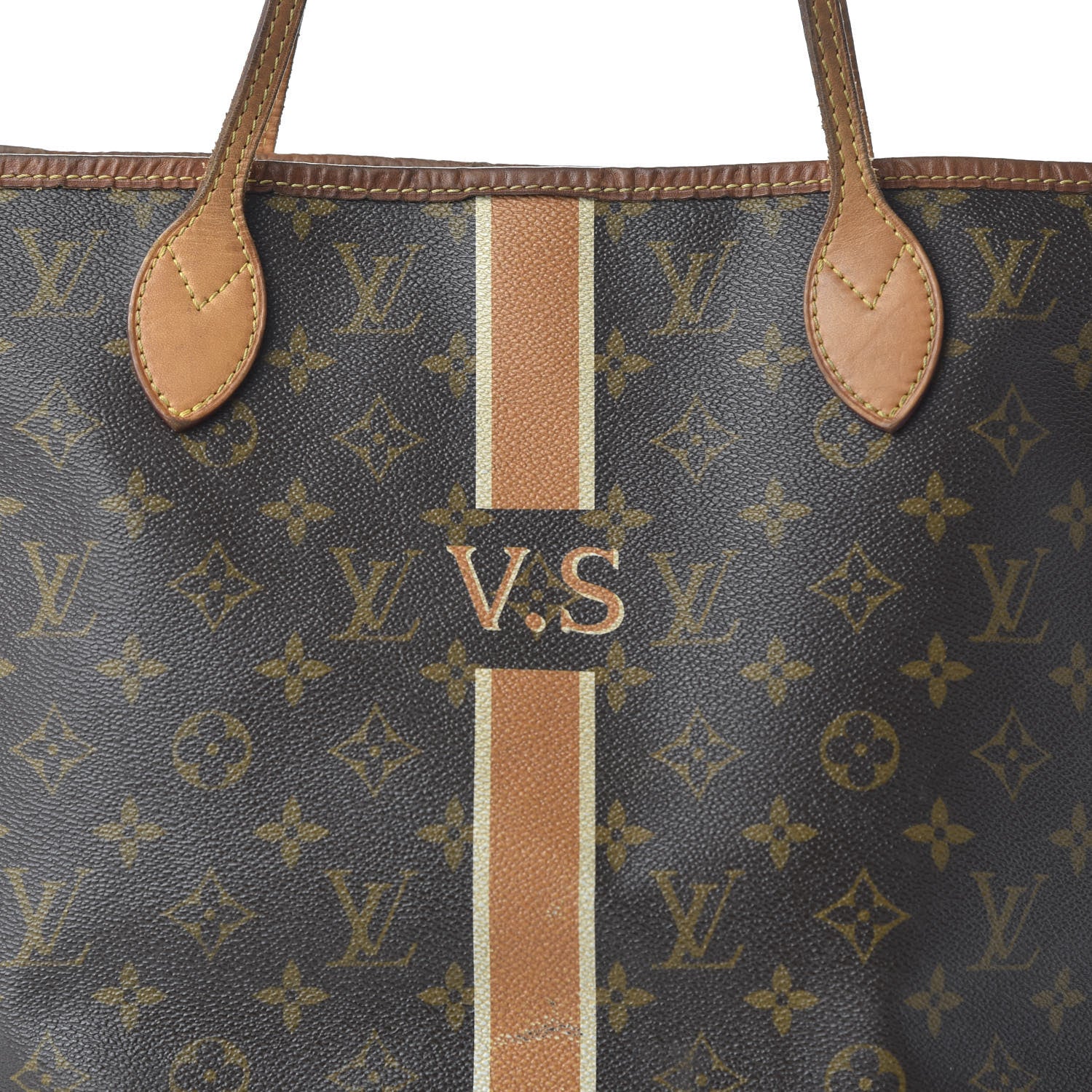Louis Vuitton Monogram My LV Heritage Neverfull MM Orange and Ivory 10 of 10
