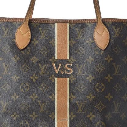 Louis Vuitton Monogram My LV Heritage Neverfull MM Orange and Ivory 10 of 10