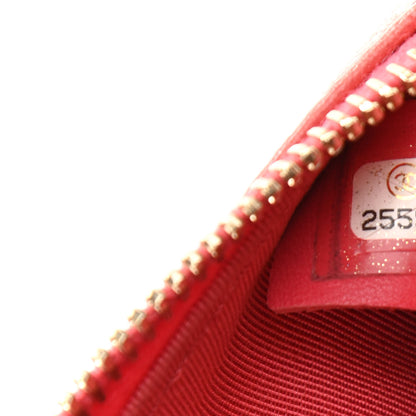 Chanel Crumpled Glazed Lambskin Quilted Waist Bag Fanny Pack Pink 12 of 21