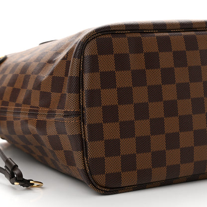 Louis Vuitton Damier Ebene Braided Neverfull MM Pink 9 of 10