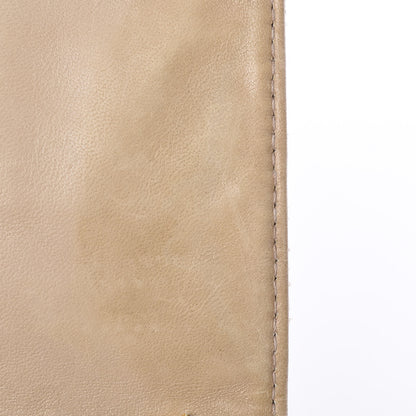 Chanel Linen Timeless CC Wallet on Chain WOC Beige 8 of 10