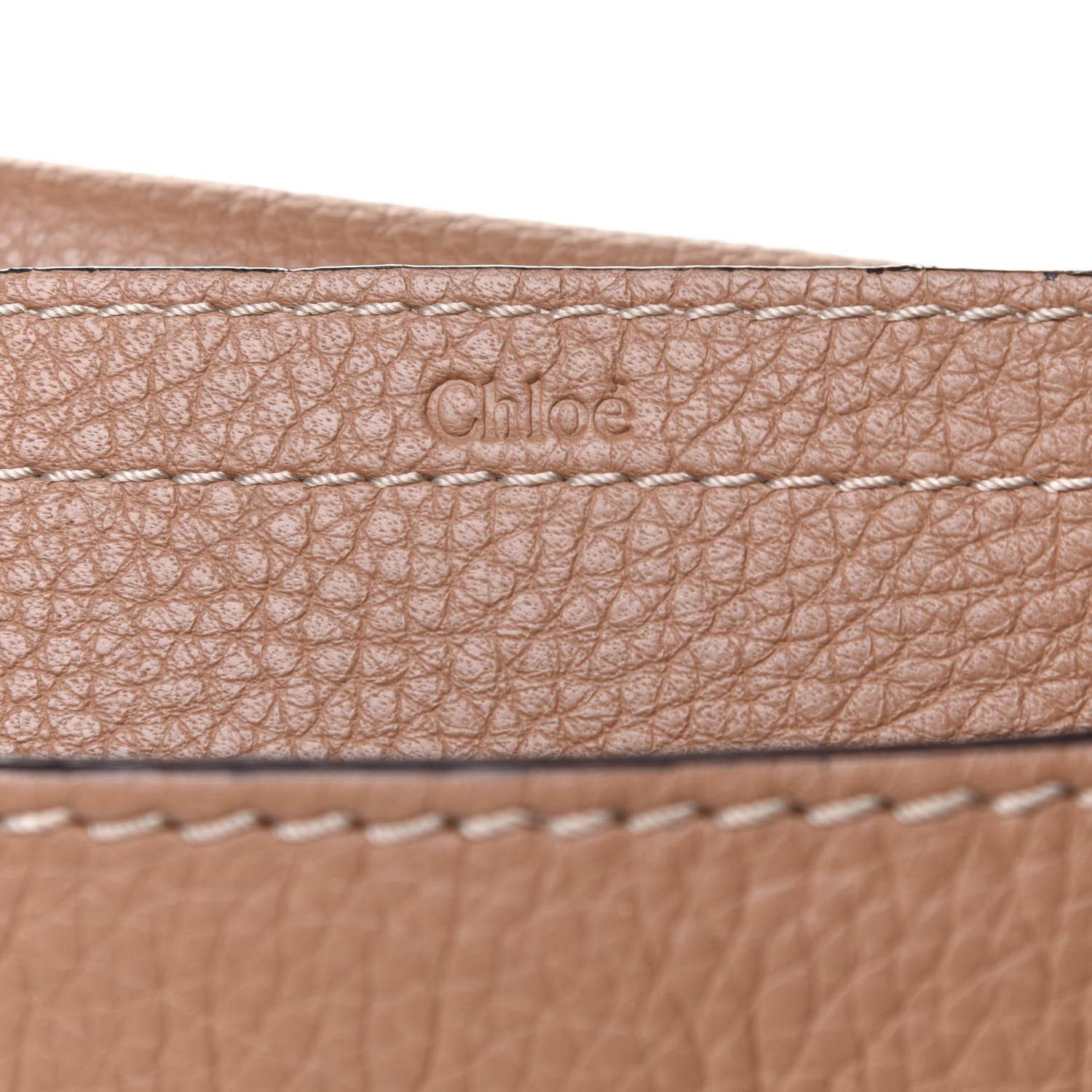 Chloe Calfskin Medium Marcie Round Crossbody Bag Nut 6 of 12