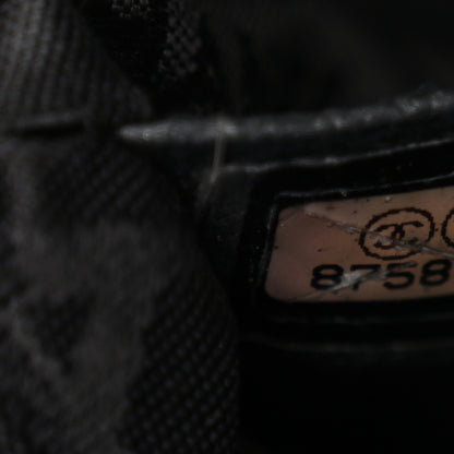 Chanel Lambskin Lax Pochette Black 7 of 10