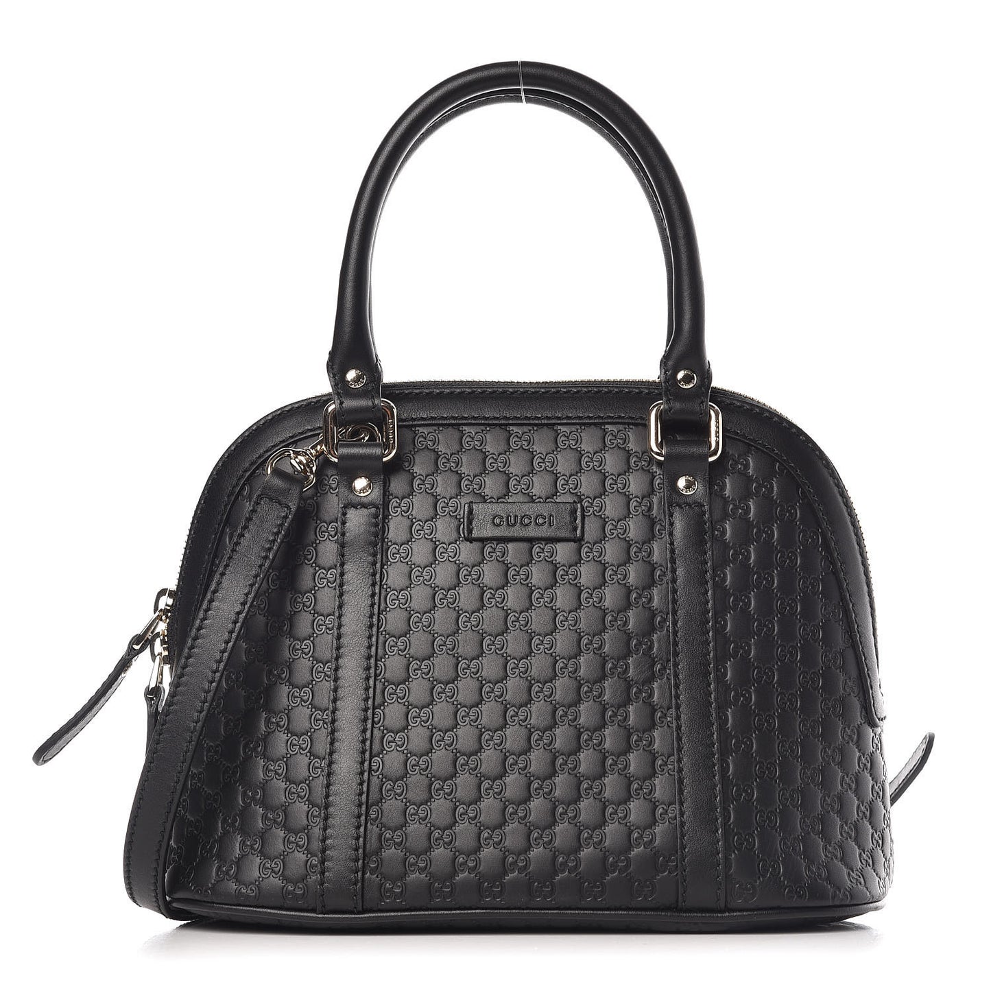 Microguccissima Mini Dome Bag Black