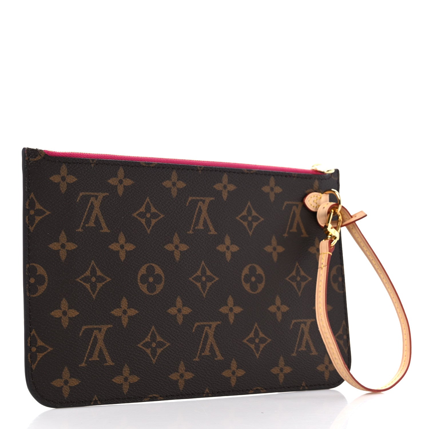 Louis Vuitton Monogram Neverfull MM GM Pochette Pivoine 3 of 6