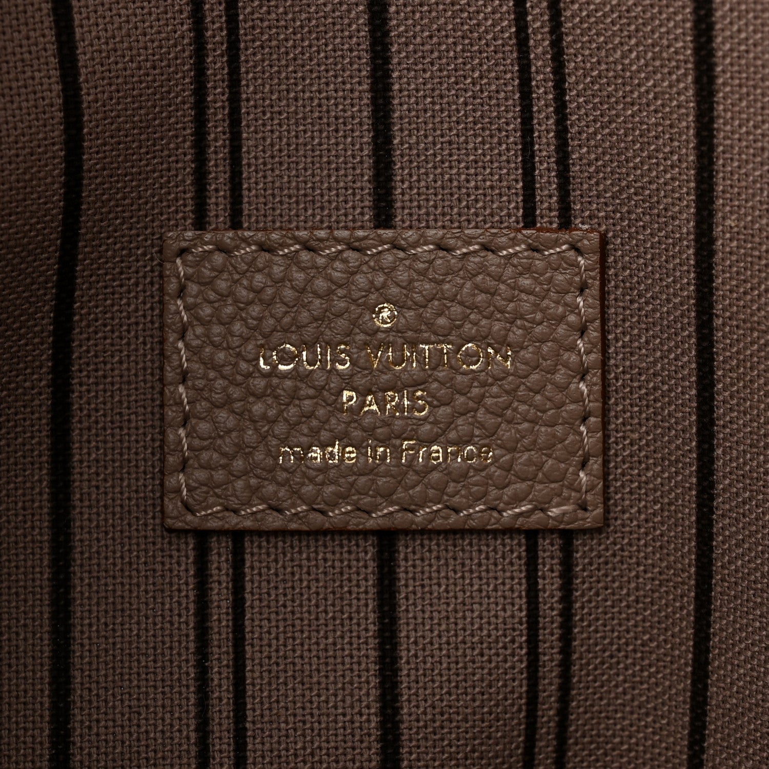 Louis Vuitton Empreinte Braided Pochette Metis Vison 6 of 10