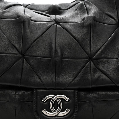 Chanel Lambskin Quilted Soft Squares Origami Flap Black 8 of 12