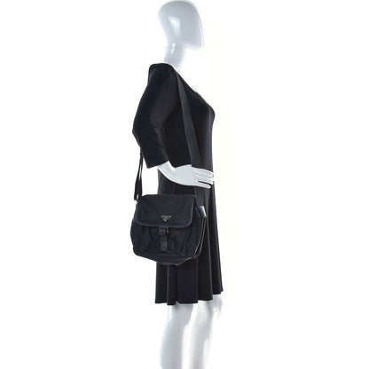Prada Nylon Vela Sport Messenger Bag Black 2 of 16