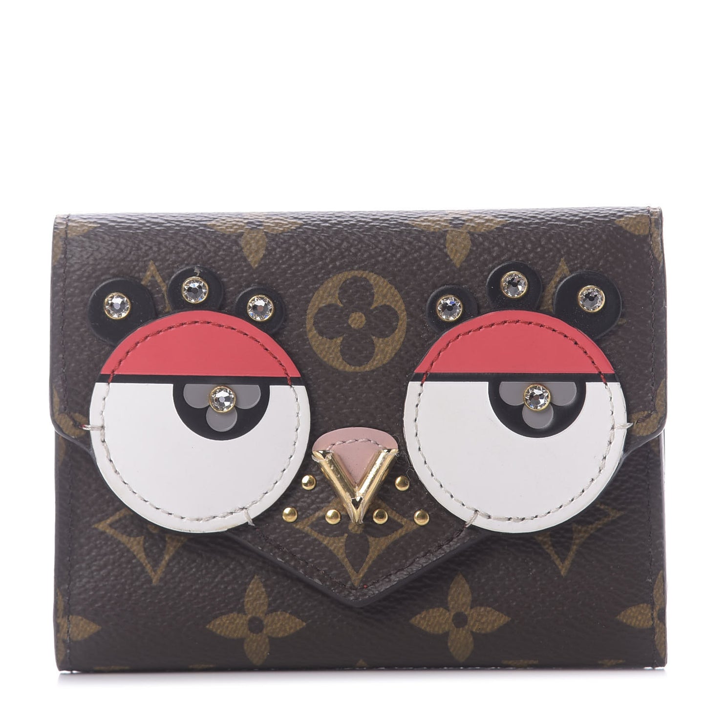 Monogram Valentines Bird Victorine Wallet