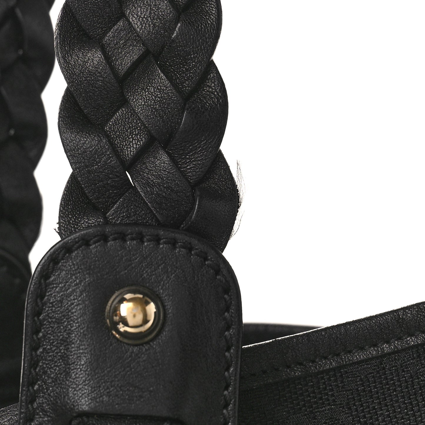 Monogram Medium Pelham Shoulder Bag Black