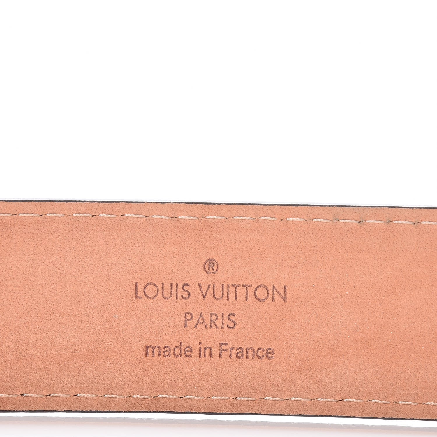 Louis Vuitton Damier Ebene Tresor Belt 85 34 7 of 10
