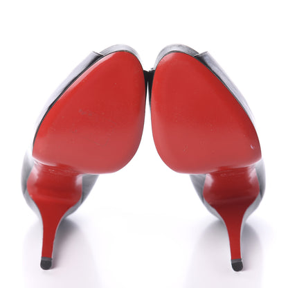 Christian Louboutin Kid Very Prive 120 Pumps 40 Black 7 of 7