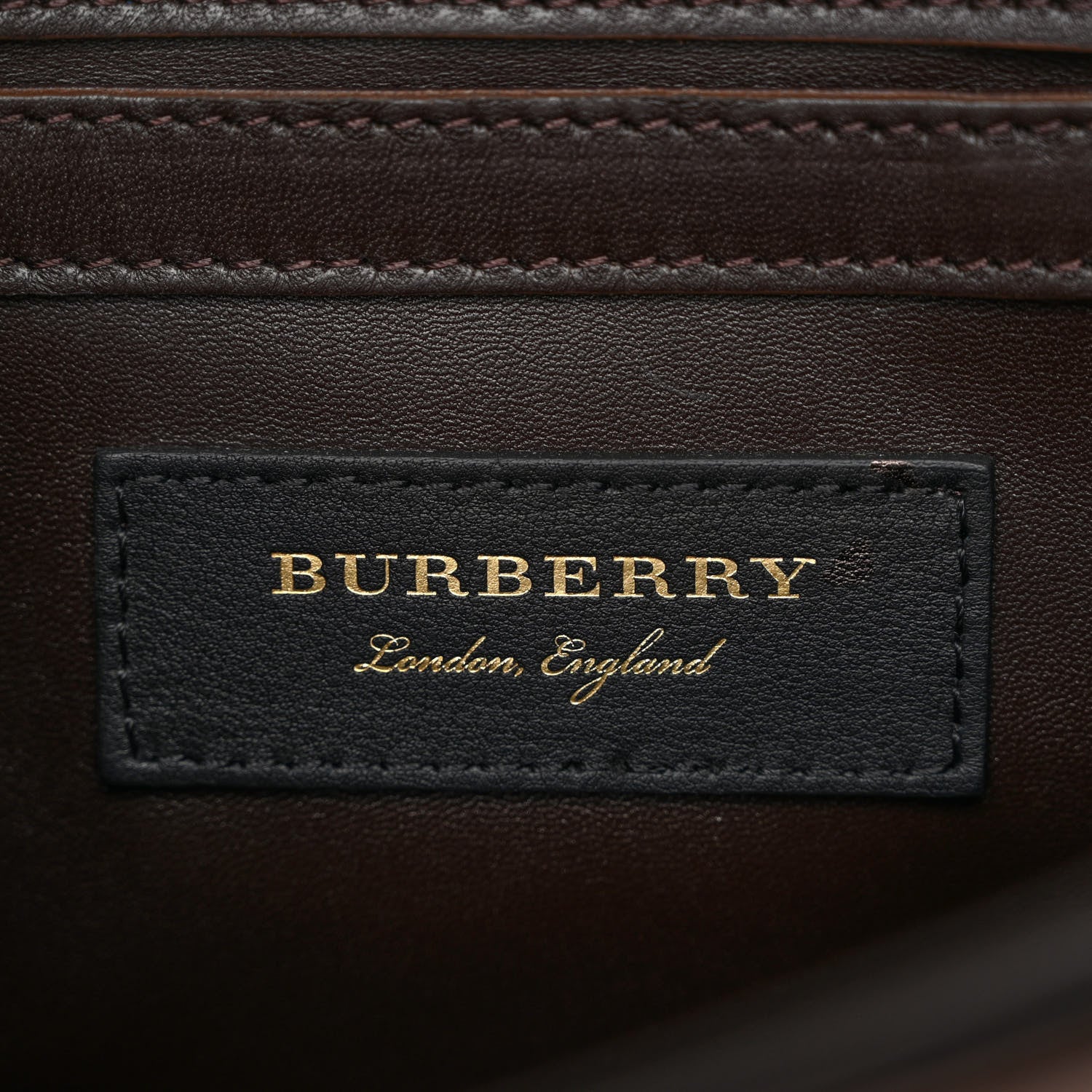 Burberry Alligator Small Macken Crossbody Bag Brown 6 of 12