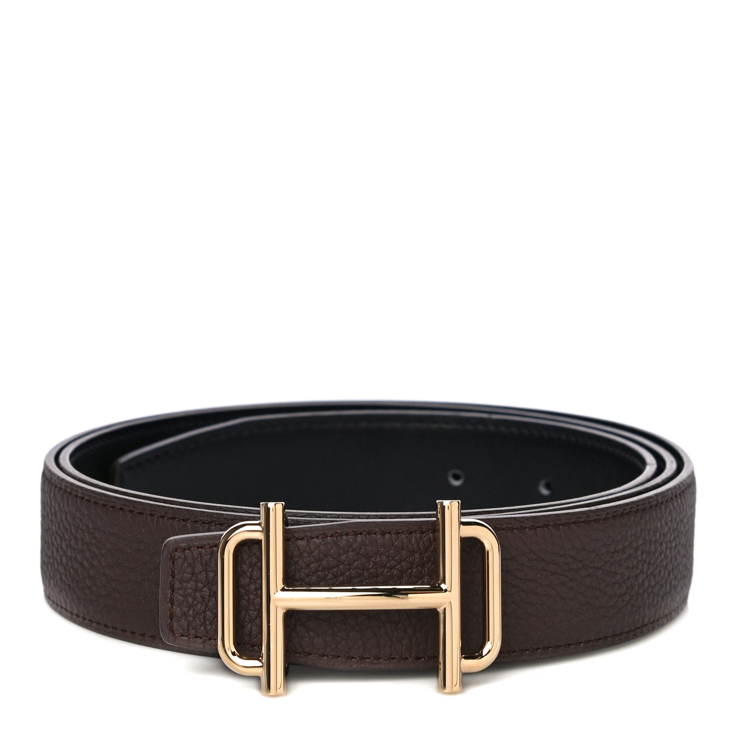 Togo Swift 32mm Gamma Belt 105 Chocolate Black