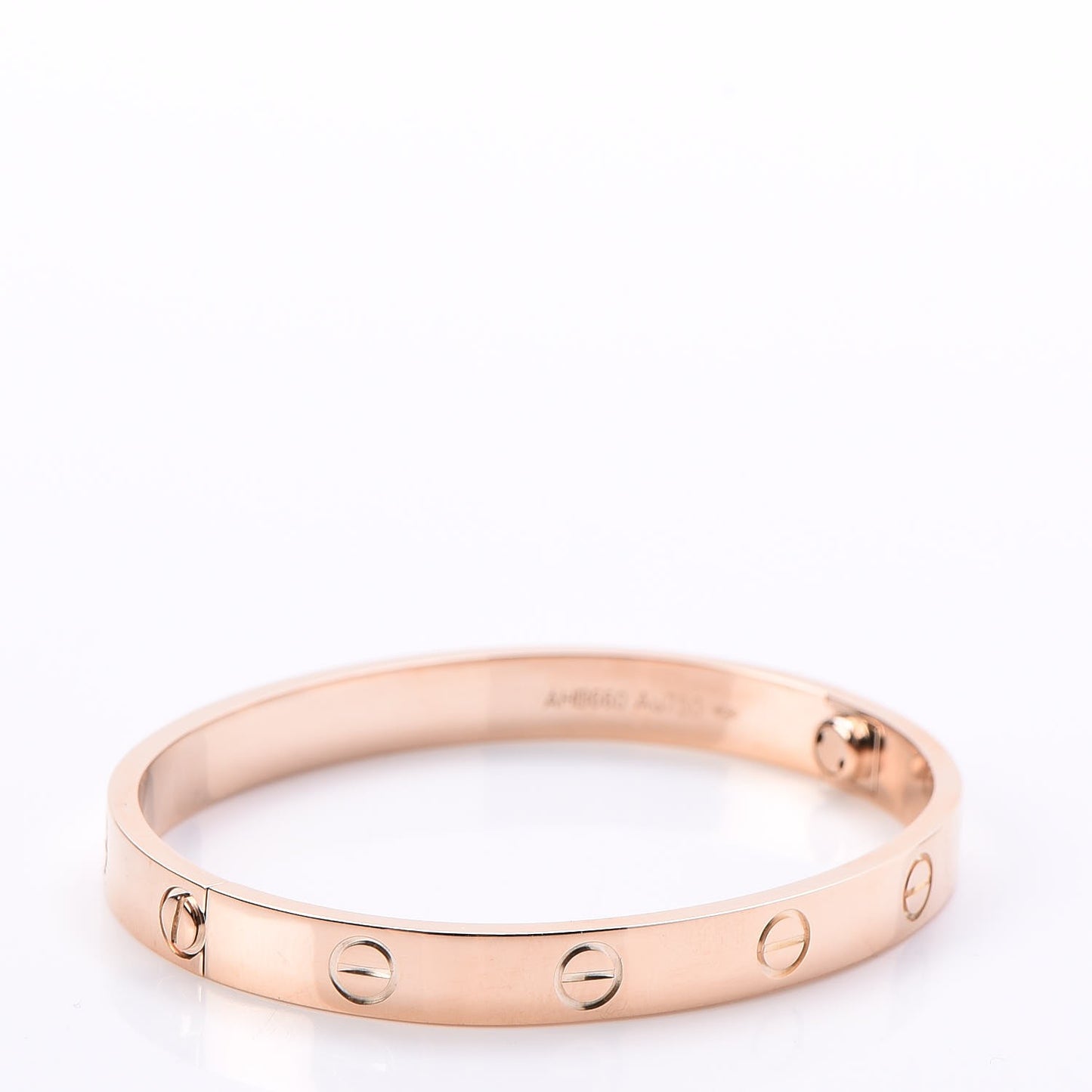 18K Pink Gold LOVE Bracelet 16