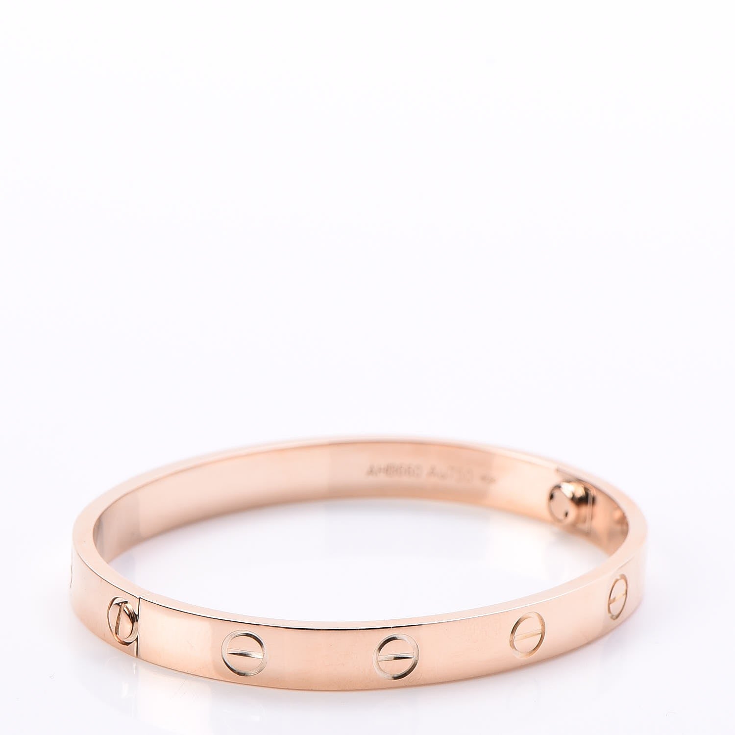 Cartier 18K Pink Gold LOVE Bracelet 16 3 of 10