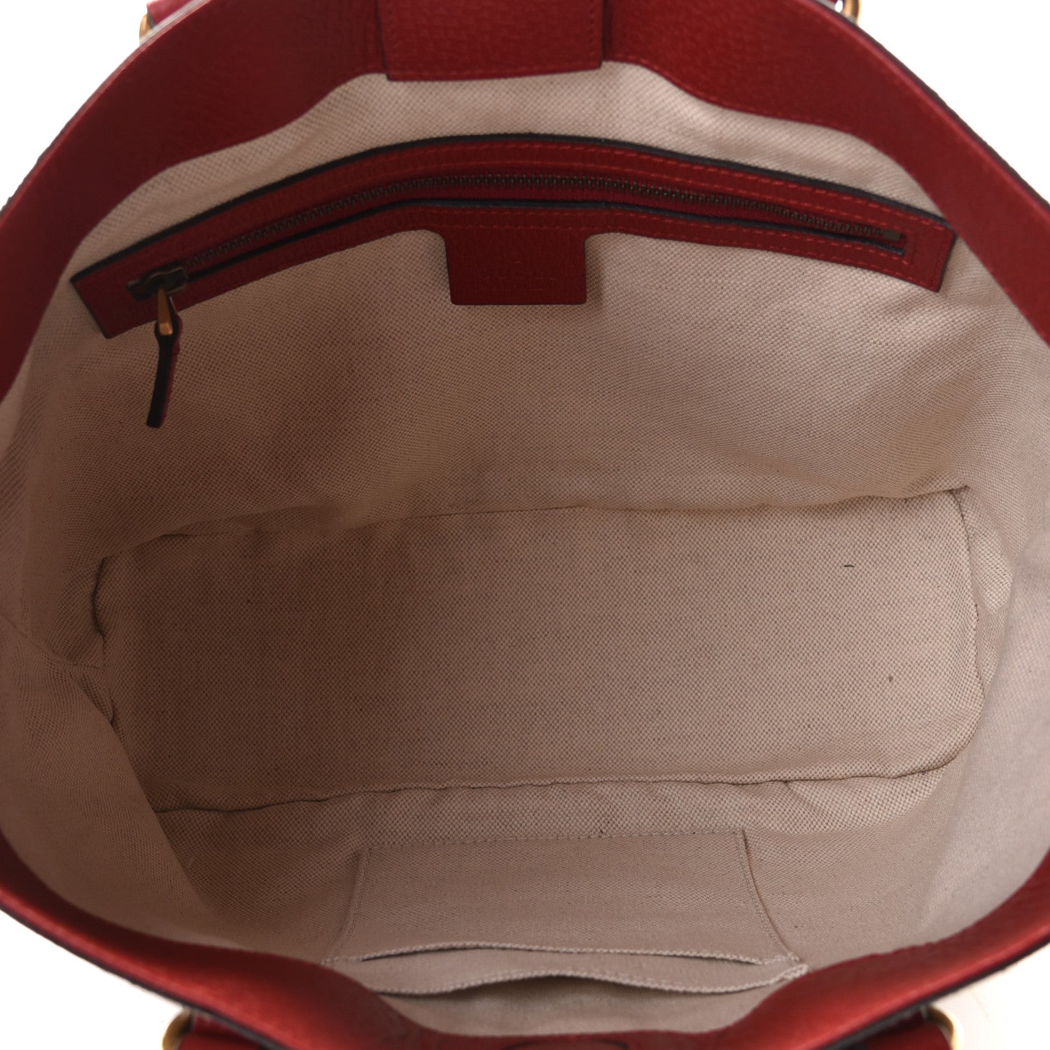 Gucci Soft GG Supreme Monogram Web Bosco Patch Small Crossbody Tote Beige Malva Hibiscus Red 5 of 8