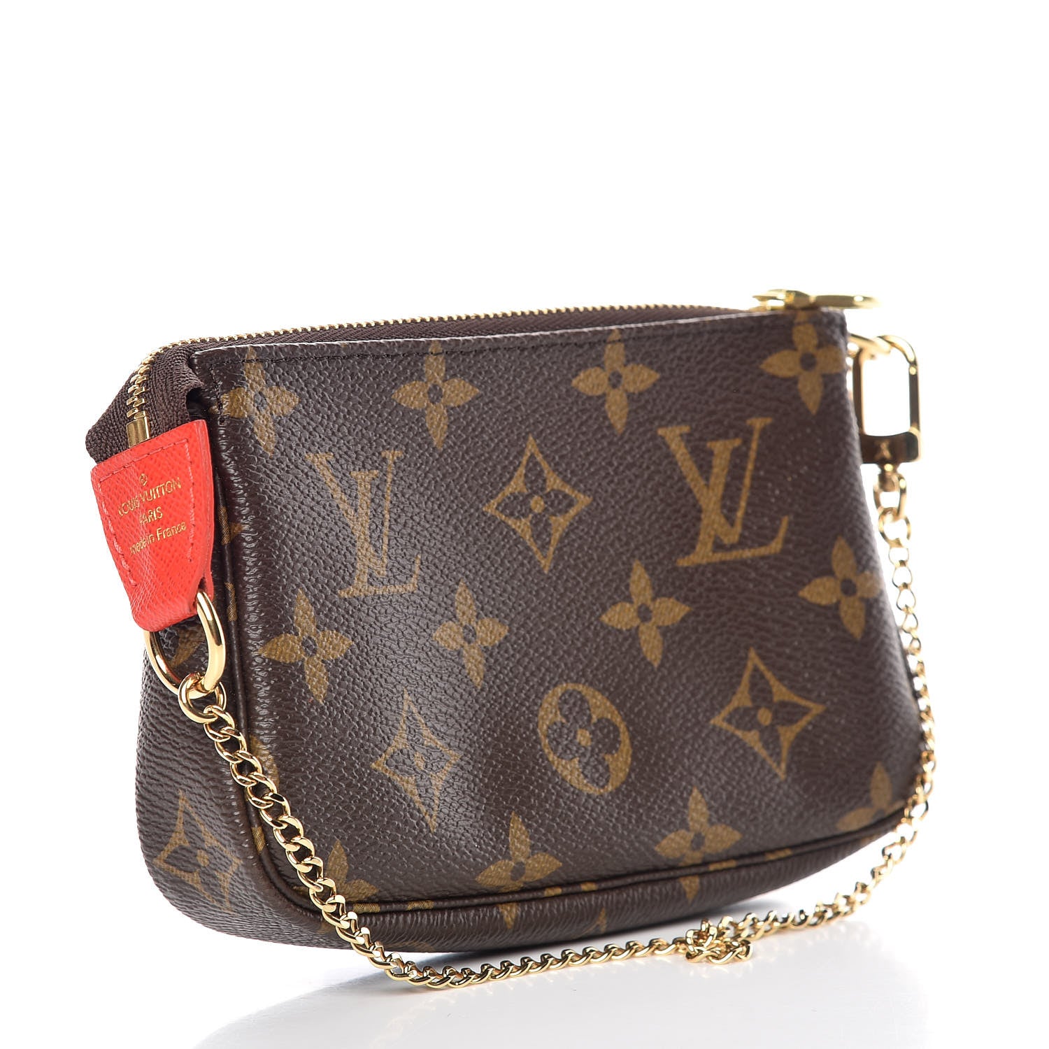 Louis Vuitton Monogram 2018 Christmas Animation Mini Cats Pochette Accessories 3 of 10